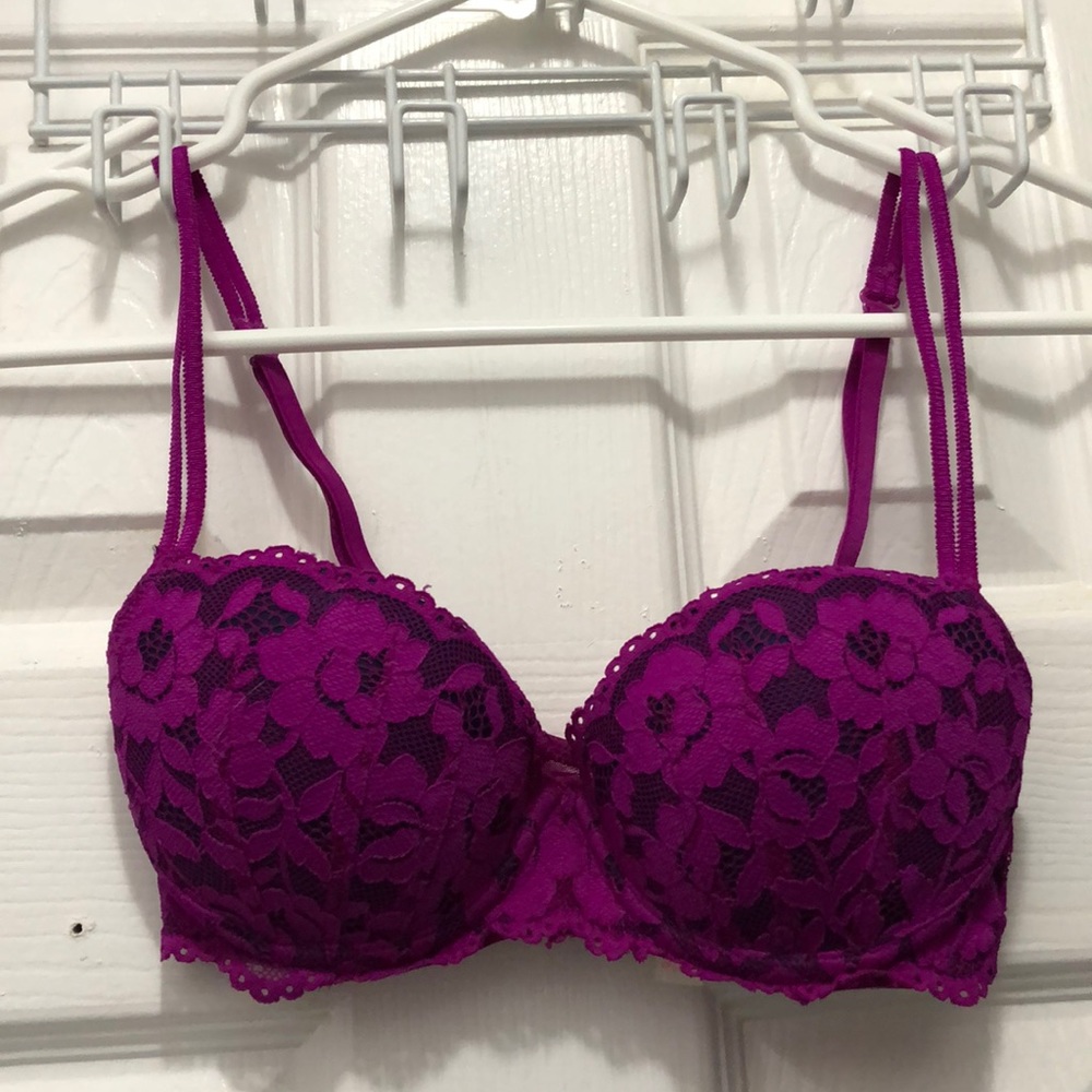 Lace push-up bra